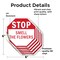 Signmission Stop Smell the Flowers, 6 inch X 6 inch, Vinyl Decal, 5PK OC-D-5PACK-6-65 - alternate 4