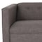 Homeroots 50" Charcoal And Dark Brown Loveseat 530505 - alternate 3