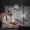 Delta Broderick: Touch2O Technology Kitchen Faucet with Touchless Technology 9190TL-KS-DST - alternate 4