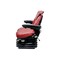 Uni Pro 1061 Air Suspension Seat, 12-Volt, Red Vinyl 8553 - alternate 7