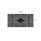 World Rug Gallery Bohemian Lines Washable Non Slips Area Rug 2 ft x 4 ft Black WR72BLACK2X4 - alternate 8