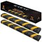 Xpose Safety Rubber Speed Bump 72inL x 12inW x 2inH, 8PK RSH-6-8-X - alternate 1