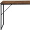 Homeroots 32" Brown and Black Wood and Metal H-Shape Computer Desk 568039 - alternate 13