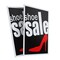 Signmission Shoe Sale, Plastic Signs Only 24 Inch x 36 Inch, Corrugated Plastic, 2PK CSB-2436-2PACK-Shoe Sale - alternate 1