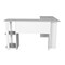 Homeroots 54" Gray Wood L Shape Computer Desk 723779 - alternate 6