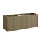 James Martin Vanities Chicago 72" Double Vanity, Walnut Whisper, w/ 3 CM Siberian Silestone Top 503-V72-WLW-3SFR - alternate 7