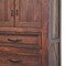 Homeroots 37" Brown Solid Wood Three Drawer Chest 524609 - alternate 5