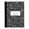 Roaring Spring Case of Black Marble Comp Notebook, College Ruled, 80 sht, Oversized 10.25"x8", Flexible Covers, PK48 77481cs - alternate 6