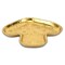 Homeroots 7in Gold Cast Iron Handmade Trinket Tray 713016 - alternate 7