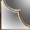 Homeroots 10" Natural Brown With Whitewash Square Wall Mounted Accent Mirror 399119 - alternate 6