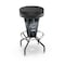 Holland Bar Stool Co Lighted Los Angeles Kings 30" Swivel Bar Stool L500030LAKingBlkVinyl - alternate 4
