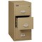 Fireking 3 Drawer, 2 Hr Fire & Impact Rated, Vertical, 31" depth Letter Sand 3-1943-2SA - alternate 4