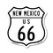 Signmission New Mexico Route Marker Shield Sign Us 6, 12 Inch X 12 Inch, Aluminum Metal Sign SHI-A-12-389 - alternate 1