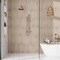 Apollo Tile Armonia 2x16 in. Warm Greige Matte Porcelain Elongated Subway Tile (10.76 sq ft/case) 50PK APLETR88HOR216A - alternate 3