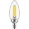 Signify Ultra Efficient 60W Equivalent Daylight B11 LED Light Bulb, 3PK 592154 - alternate 3