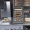 Amgood 13 in. x 10  in. 19 Gauge Quarter Size Aluminum Bun / Sheet Pan. AMG SBP-19G-1013-1PK-Z - alternate 7