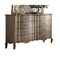 Homeroots 64" Taupe Solid and Manufactured Wood Eight Drawer Double Dresser 490473 - alternate 1