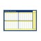 House Of Doolittle Laminated Non-Dated 120 Day Plan-A-Board with Aluminum Frame, 32 in x 21.5 in 6657 - alternate 1