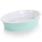Martha Stewart 13 Inch x 9.5 Inch Stoneware Oval Baker in Mint 128890.01 - alternate 7