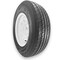 Rubbermaster - Steel Master RubberMaster ST205/75R15 10 Ply TL Highway Rib Tire on a 5 on 4.5 Bolt Black Eight Spoke Wheel 599372 - alternate 2