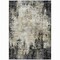 Homeroots 10' X 14' Black Ivory And Beige Abstract Washable Indoor Outdoor Area Rug 612309 - alternate 8