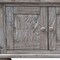 Homeroots 93" Desert Sand Solid Wood Cabinet Enclosed Storage Distressed TV Stand 528747 - alternate 5