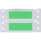 Brady PermaSleeve HX Heat Shrink Double Sided Wire Marking Sleeves, Green, 0.5 in. Dia x 2 in. W 2HX-500-2-GR - alternate 2