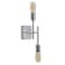 Jonathan Y Turing 18.7" 2-Light Metal LED Wall Sconce, Chrome JYL7456A - alternate 16