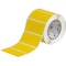 Brady Weather Resistant Polyester Outdoor Labels 2 in H x 4 in W Yellow 1000/RL THT-55-8591-1-YL - alternate 1