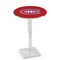 Holland Bar Stool Co 42" Chrome Montreal Canadiens Pub Table, 36" dia. Top L217C4236MonCan - alternate 1