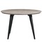 Leisuremod Round 47 in W, 30 in L, MDF/Metal, Sunbleached Grey RTM47GR - alternate 4