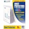 C-Line Products Heavyweight Poly Sheet Protectors with Index Tabs, No Color, 5PK CLI05557 - alternate 1