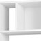 Homeroots 78" Brown And White Wood Ten Tier Bookcase 403096 - alternate 5