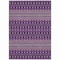 Homeroots 5' X 8' Purple Pink And Yellow Tribal Washable Indoor Outdoor Area Rug 582585 - alternate 5
