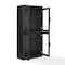 Crosley Essen Glass Door Kitchen Pantry Storage Cabinet KF33062BK - alternate 9