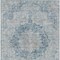 Homeroots 5' X 8' Blue Floral Medallion Washable Indoor Outdoor Area Rug 607897 - alternate 8