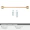 Amerock Exceed 10-1/16 inch 256mm Center-to-Center Champagne Bronze Cabinet Pull BP36923CZ - alternate 3
