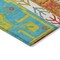 Homeroots 8' X 10' Teal Blue Green And Pink Aztec Washable Indoor Outdoor Area Rug 598523 - alternate 7