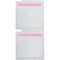 Brady Color Polyester Laboratory Labels 1 in H x 1 in W Pink, White 3000/RL THT-179-494-PK - alternate 3