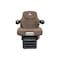 Uni Pro 1310 Air Suspension Seat, 12-Volt, Dynamic Dampening Susp., Brown Fabric 8276 - alternate 7