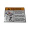 Cnh DECAL WARNING, CNH OEM 86629146 86629146 - alternate 1