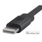 Monoprice Cabernet Series Apple MFi Certified Flat Lightning to USB Charge & Syn 12859 - alternate 4