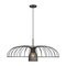 Z-Lite Valencia Matte Black 1 Light Pendant 623P35-MB - alternate 1