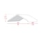 Shelterlogic MaxAP 10 x 20 x 1 ft White Canopy Replacement Top 10072 - alternate 5