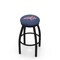 Holland Bar Stool Co 30" Blk Wrinkle Washington Capitals Swivel Bar Stool, Accent Ring L8B2B30WshCap - alternate 1