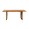Homeroots 72" Natural Solid Wood Live Edge Sled Base Dining Table 635856 - alternate 1