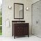 James Martin Vanities Brittany 36" Single Vanity, Burnished Mahogany, w/ 3 CM Tajnar Eclos Top 650-V36-BNM-3TJR - alternate 5
