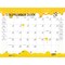 House Of Doolittle Academic Monthly Desk Pad Calendar, Honeycomb, 12 Months, Aug-Jul, 22 in x 17 in 1565 - alternate 4