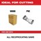 Milwaukee Tool 9" 6 TPI Fleam Ground SAWZALL Blades (5 Pk) 48-00-5016 - alternate 8