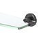 Gatco Locke Glass Shelf, Matte Black 5456MX - alternate 1